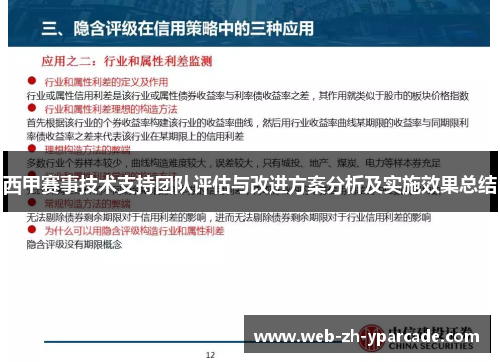 西甲赛事技术支持团队评估与改进方案分析及实施效果总结